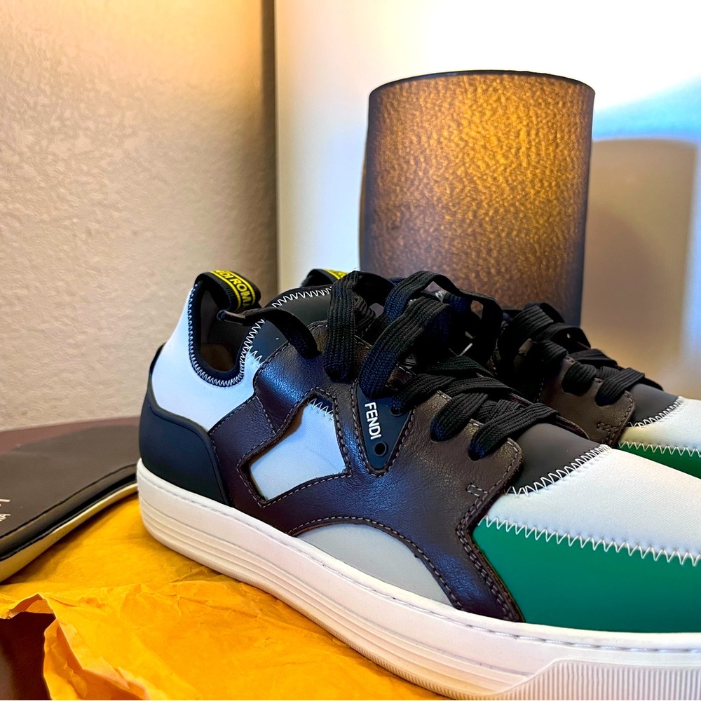 Slightly Used Fendi Designer Sneakers Sz. 44